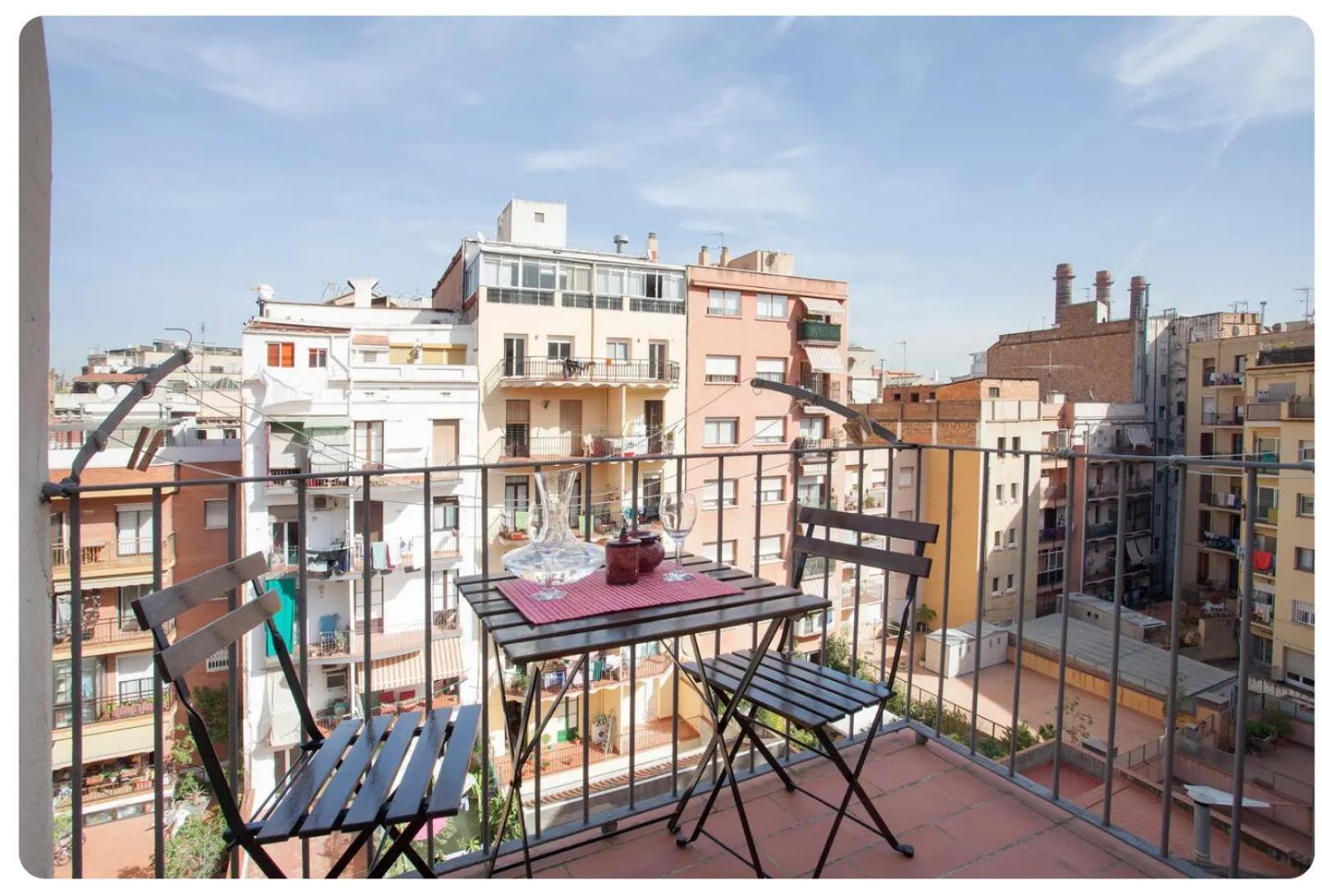 Piquer Con Terraza Daire Barselona Dış mekan fotoğraf